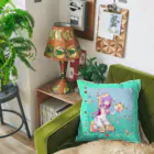 モナ子のトラ虎タイガーリバーシブル Cushion