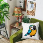 Cody the Lovebirdの（両面）コンゴウインコ　Chubby Bird Cushion