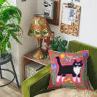 yamasaki chiyoの庭に迷い込んだ猫 Cushion