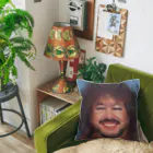 タフ4まんちゃん𝒐𝒇𝒇𝒊𝒄𝒊𝒂𝒍 𝒔𝒉𝒐𝒑のまんちゃんクッション Cushion