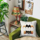 ごまいちのパピコ背中ずらりのクッション Cushion