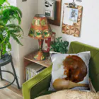 ボートレースと料理好きの食いしん坊クッション Cushion