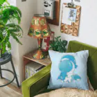 ミトウクジラのクジラと宇宙飛行士 Cushion