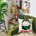 チビもんちーのチビもんちー(スイカ) Cushion