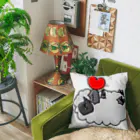 霧庵のクロヒツジ Cushion