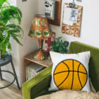 🏀ゆっくりバスケのお店の何となくで描いたバスケットボール クッション