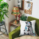 島兎-シマウサギ-のコウテイペンギン(瞳ウルウル) Cushion