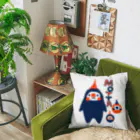 たまひろみShopのMOTTA赤青 Cushion