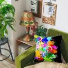 のまぴー♂♫music creator♫のノマペスク柄 Cushion