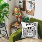 Feather stick-フェザースティック-のねこ（NECO)　 Cushion