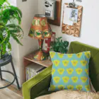 Wonder Bird Forestのティータイムの花［TTF14］ Cushion