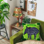 LalaHangeulのBaby Malayan tapir(マレーバクの子供) Cushion