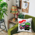 TBSラジオ「真空ジェシカのラジオ父ちゃん」グッズのGKPKバスツアークッション Cushion