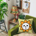 ミスターパンダワールドのフラワーパンダ Cushion