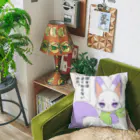 えぬからショップSUZURI广点のよく知らないすみれさん Cushion