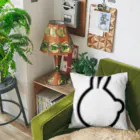 ラキラビのうさぎシルエットシリーズ Cushion