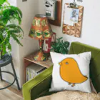 決まってないのまがお色つきひよこ Cushion