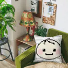 スマイルスタイルのドット絵風 肉まんちゃん Cushion