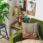 あるくの印象派風の絵画 Cushion