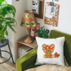 レタ(LETA)のぬいクマちゃんのキノコがり Cushion