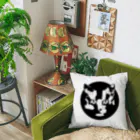 Fontaのジオメトリック猫 Cushion