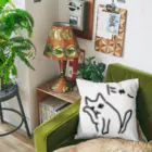 ののの猫屋敷の【ちらみ】 Cushion