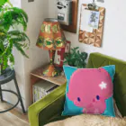 リョウコノオエカキの🆕🐘ゾウさん / クッション（両面） Cushion