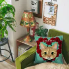 猫のイラスト屋さんのchamyi Cushion