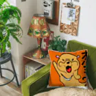 エモモンの作成部屋のさくらとゴンゾウ Cushion