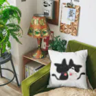 しろたぬき。のあさじみ(らぶらぶ) Cushion