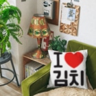 한글팝-ハングルポップ-HANGEUL POP-の김치-キムチ- Cushion