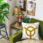 tata clubのヲシテの「タ」 Cushion