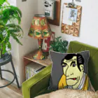 じゃぱにぃずぴぃぽぅの市川鰕蔵の竹村定之進 Cushion