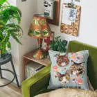 猫のイラスト屋さんのmiina siina anzu Cushion