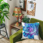 推しのある人生をの青い薔薇の世界線 Cushion