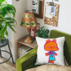 おばけっちショップのエプロンくまぴー Cushion