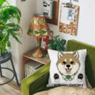 豆つぶのshiba-inu fanciers(赤柴) Cushion