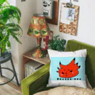 みつまめこshopのDragon×dog Cushion