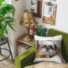 シーズー犬ふくちゃんのお店の寝る時に横に置いておきたいクッション Cushion