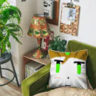 あまみ屋さんの虚無顔おれんじクッション Cushion