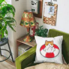 ふわにゃんshopの明日は明日の風が吹く Cushion