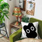 Suzutakaのくろねこクロル（どうしたの） Cushion