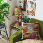 Happy Circusのハッピークラウン4・woman Cushion