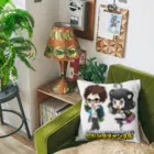 もがみ家ショップSUZURI店の【もがみ家】おでかけシリーズ Cushion