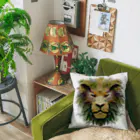 ほっこりデザインスタジオのライオンの魅力を引き出すオリジナルグッズ Cushion