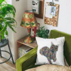 あき缶のからふるねこ Cushion