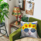 mechaの夏を満喫する猫 Cushion