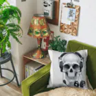 skulliesのskull music Cushion