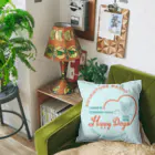 ジェイキーとずぼらちゃんのお店のじぇきずぼHAPPYDays Cushion