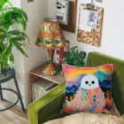 Erika_ArtistryのColorful Spooky #06 Cushion